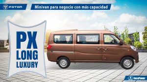 Minivan para negocio con más capacidad - PX Long Luxury 11 asientos de FOTON