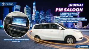 Nueva PM Saloon 7 asientos
