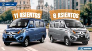 minivan foton 8 y 11 asientos