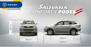 Sauvana de Foton. Confort y poder